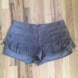 Faux-Suede Shorts